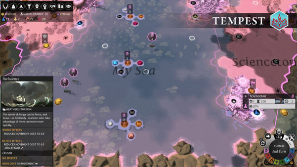 Игра ENDLESS Legend - Tempest, скриншот
