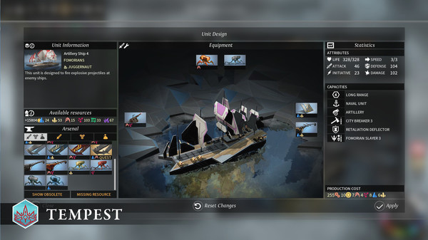 Игра ENDLESS Legend - Tempest, скриншот