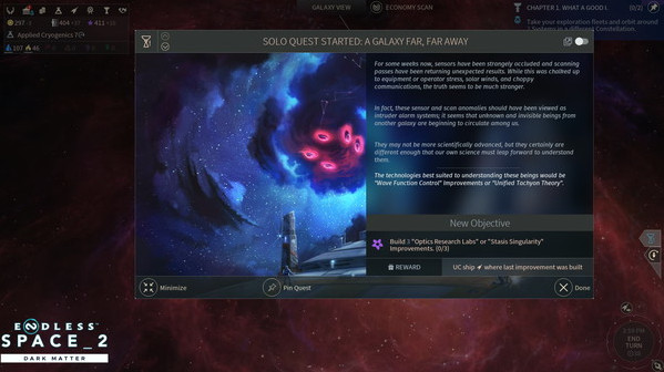 Игра ENDLESS Space 2 - Dark Matter, скриншот