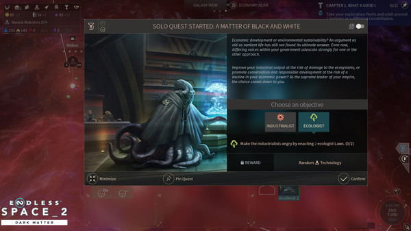 Игра ENDLESS Space 2 - Dark Matter, скриншот