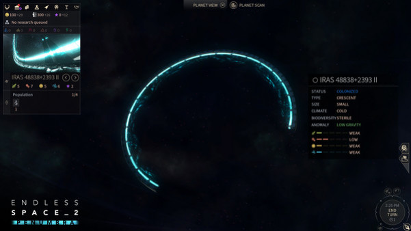 Игра ENDLESS Space 2 - Penumbra, скриншот