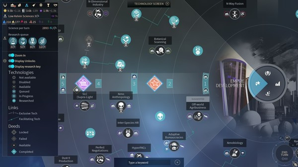 Игра ENDLESS Space 2, скриншот