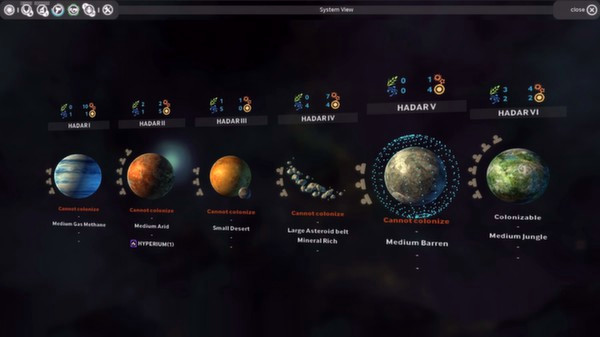 Игра ENDLESS Space, скриншот