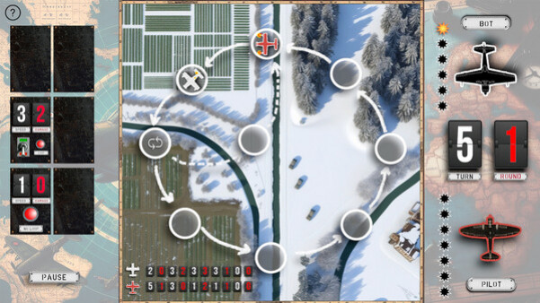 Игра Enemy on the tail!, скриншот