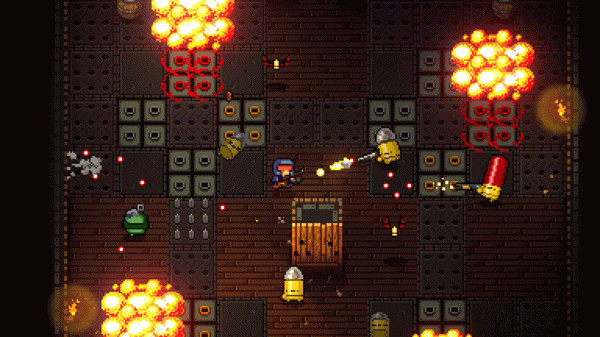 Игра Enter the Gungeon, скриншот