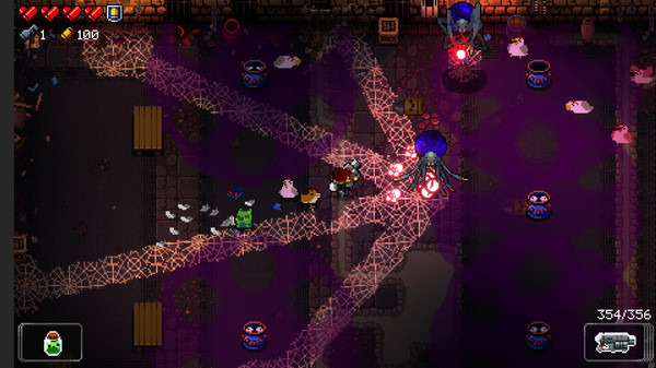 Игра Enter the Gungeon, скриншот