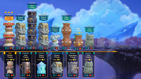 Игра Epic Auto Towers, скриншот
