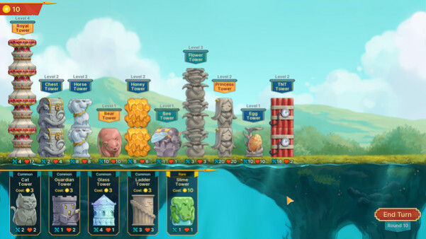 Игра Epic Auto Towers, скриншот