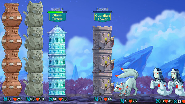 Игра Epic Auto Towers, скриншот
