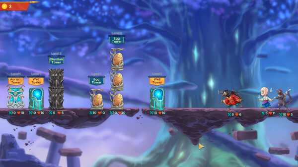 Игра Epic Auto Towers, скриншот