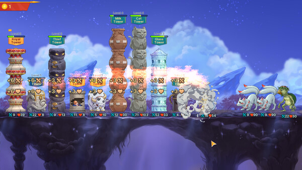 Игра Epic Auto Towers, скриншот