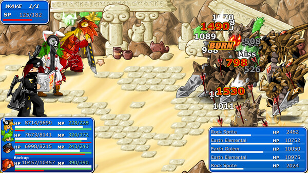 Игра Epic Battle Fantasy 4, скриншот