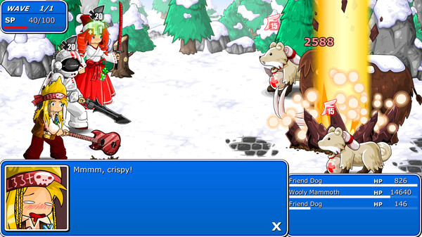 Игра Epic Battle Fantasy 4, скриншот