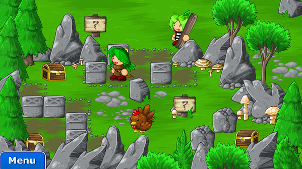 Игра Epic Battle Fantasy 4, скриншот