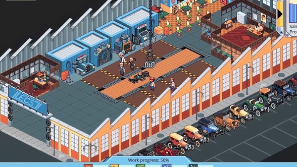 Игра Epic Car Factory, скриншот