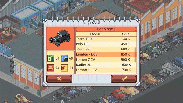 Игра Epic Car Factory, скриншот