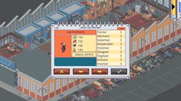 Игра Epic Car Factory, скриншот