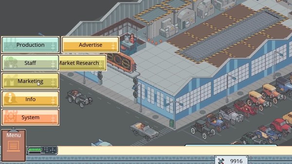 Игра Epic Car Factory, скриншот
