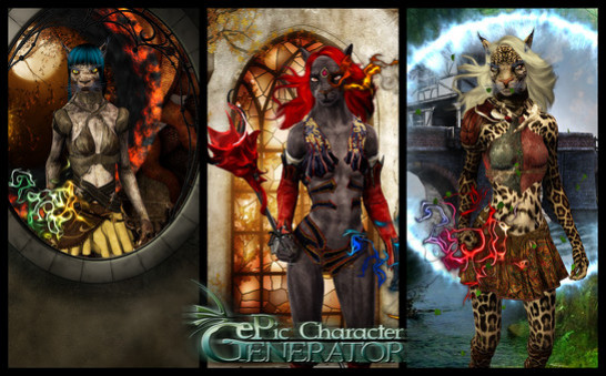 Игра ePic Character Generator - Season #1: Anthro Female, скриншот