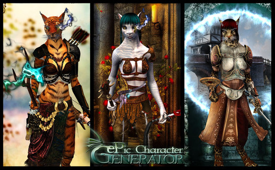 Игра ePic Character Generator - Season #1: Anthro Female, скриншот