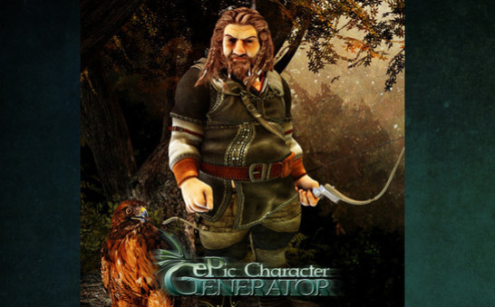 Игра ePic Character Generator - Season #1: Dwarf Male, скриншот