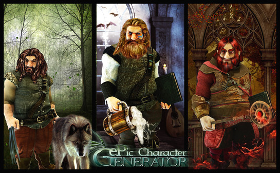 Игра ePic Character Generator - Season #1: Dwarf Male, скриншот