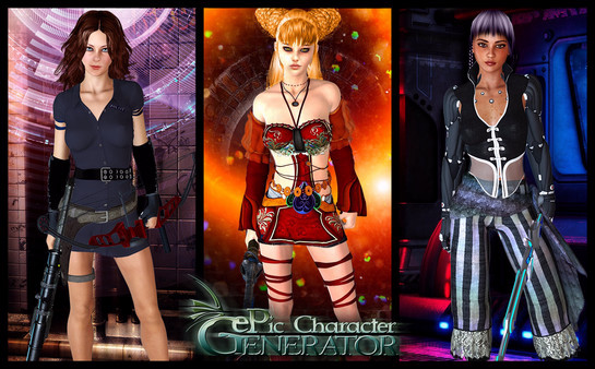 Игра ePic Character Generator - Season #1: Modern Female, скриншот