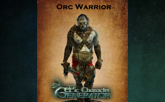 Игра ePic Character Generator - Season #1: Ork Male, скриншот