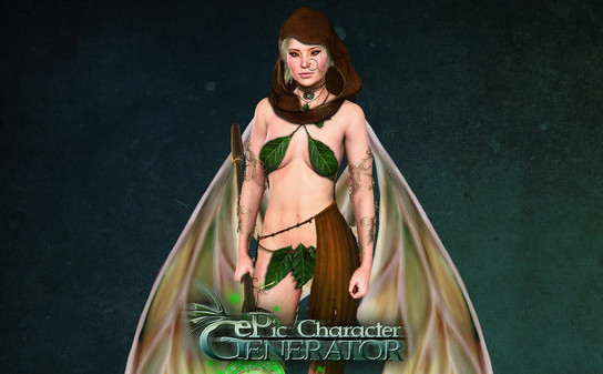 Игра ePic Character Generator - Season #2: Female Fae, скриншот