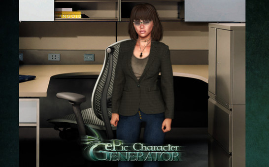 Игра ePic Character Generator - Season #2: Female Modern #1, скриншот