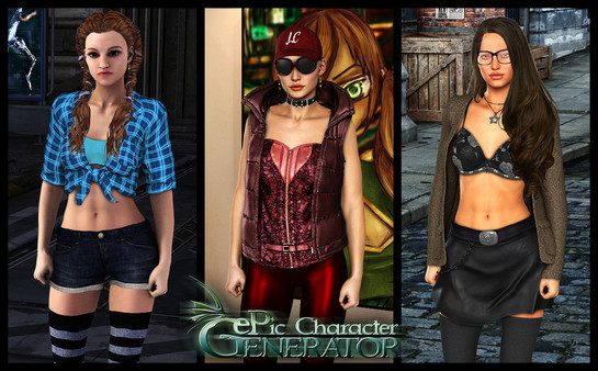 Игра ePic Character Generator - Season #2: Female Modern #1, скриншот