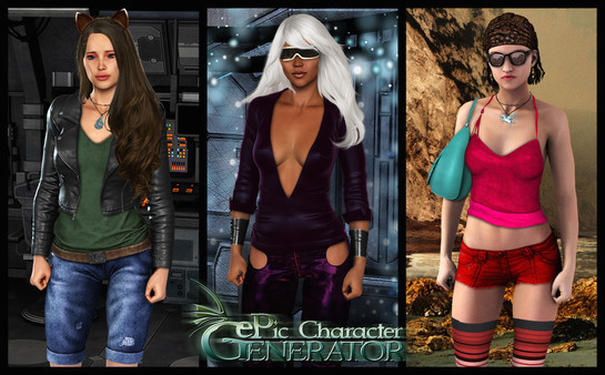 Игра ePic Character Generator - Season #2: Female Modern #1, скриншот