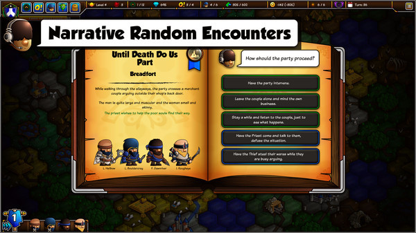 Игра Epic Manager - Create Your Own Adventuring Agency!, скриншот