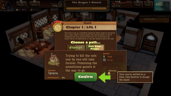 Игра Epic Tavern, скриншот