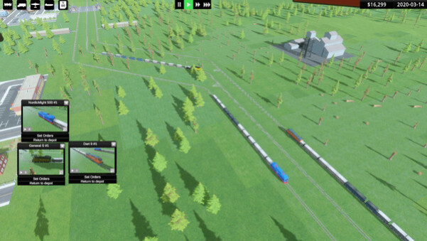 Игра Epic Trains 4, скриншот