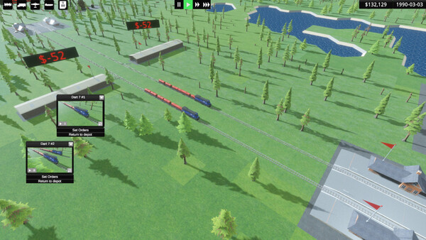 Игра Epic Trains 4, скриншот