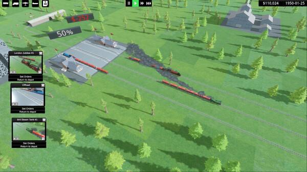 Игра Epic Trains 4, скриншот