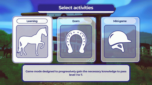 Игра Equestrian Training, скриншот