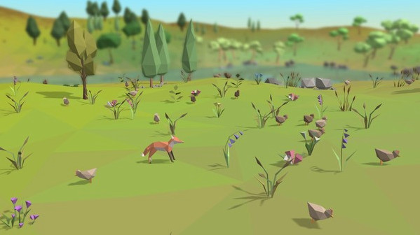Игра Equilinox, скриншот