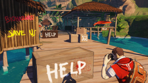 Игра Escape Dead Island, скриншот