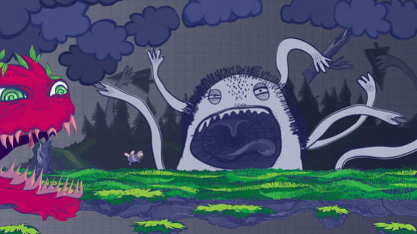 Игра Escape Doodland, скриншот