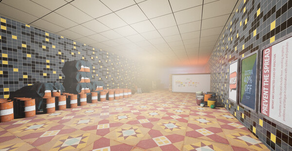 Игра Escape Floor Zero, скриншот