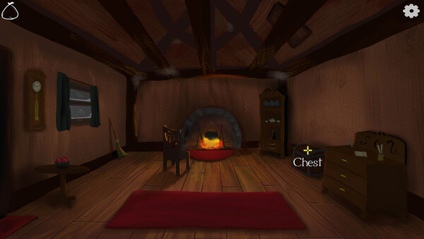 Игра Escape from Grimazel's Cottage, скриншот
