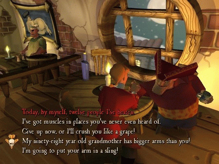 Игра Escape from Monkey Island, скриншот