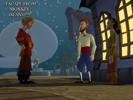 Игра Escape from Monkey Island, скриншот
