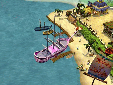 Игра Escape from Monkey Island, скриншот