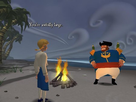 Игра Escape from Monkey Island, скриншот