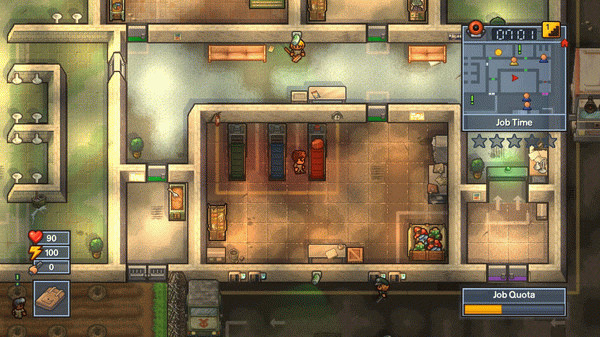 Игра Escapists 2 - Glorious Regime Prison, скриншот
