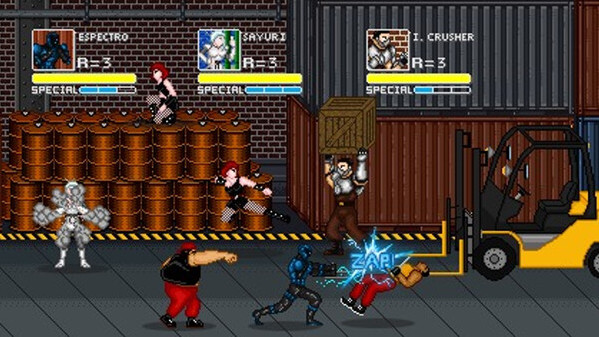 Игра Espectro The Fighters Focus, скриншот