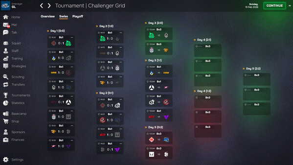 Игра Esports Manager 2026, скриншот